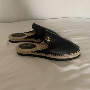 Michael Kors slip on espadrille sandals